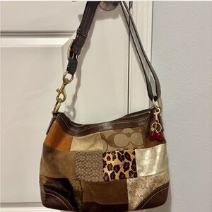 Coach Patchwork Shoulder Bag